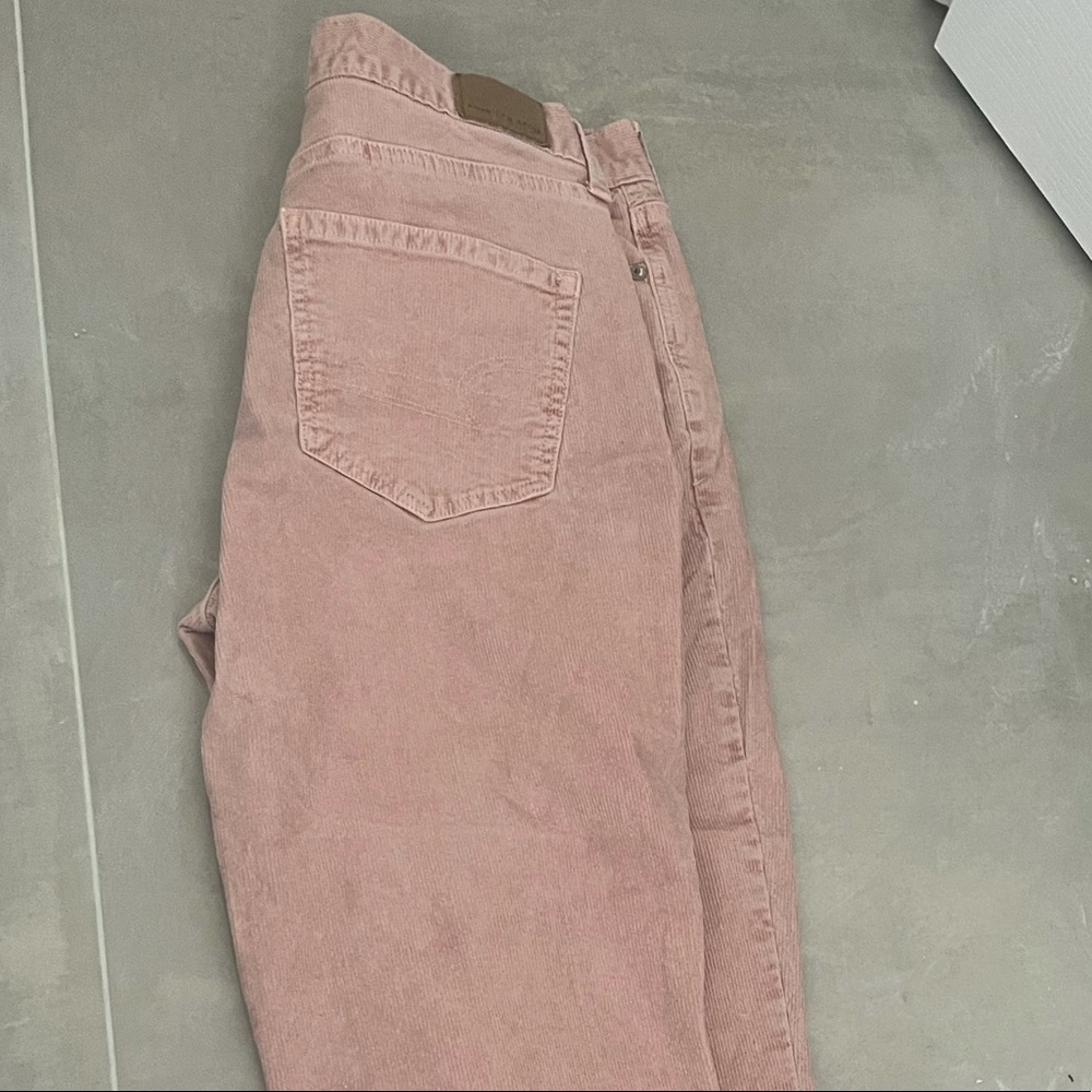 Pink American eagle jeans